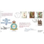 Art in the 20th Century 1993 official RAF FDC11 cover. The Squadrons of the Royal Air Force signed