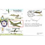 Battle of Britain Fighter Ace H S George Darley signed Invasion Month 1-6th September official