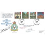 Sub Post Offices 1997 official RAF FDC49 cover. The Squadrons of the Royal Air Force signed by