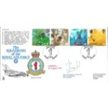 Carnivals 1998 official RAF FDC60 cover. The Squadrons of the Royal Navy signed by Wing Commander C.