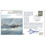Concorde flown FDC 50th Anniversary of the first nonstop flight between Japan and Unites States of
