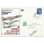 RAF Flown Cover 21st Anniversary of the Hawker Siddeley Hunter at the Farnborough Air Show,