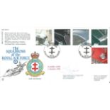 Classic Cars 1996 official RAF FDC42 cover. The Squadrons of the Royal Air Force signed by Wing