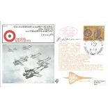 Concorde flown FDC 50th Anniversary of the first crossing of the Atlantic by a Formation of Aircraft