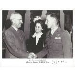 WW2 hero Jeff Deblanc CMH MOH winner signed 10x8 b/w photo. Jefferson Joseph DeBlanc (February 15,