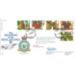 Autumn 1993 official RAF FDC14 cover. The Squadrons of the Royal Air Force signed by Wing