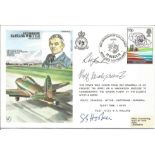 Air Commodore Sir Frank Whittle, KBE, CB, FRS, LLD official triple signed RAF First Day Cover RAFM