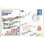 RAF Flown Cover 21st Anniversary of the Hawker Siddeley Hunter at the Farnborough Air Show,