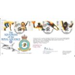 Olympics 1996 official RAF FDC39 cover. The Squadrons of the Royal Air Force signed by Wing