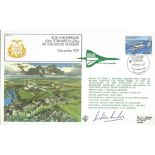 Concorde flown FDC 40th Anniversary of the formation of the Air Transport auxiliary 1st December