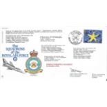 Single European Market 1992 official RAF FDC6 cover. The Squadrons of the Royal Air Force signed