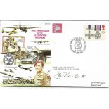 Gen Sir John Hackett DSO MC WW2 Arnhem hero signed 1992 50th ann Glider Regiment Airborne Forces