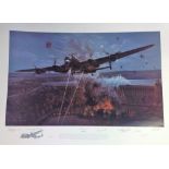 Dambuster World War Two print 24x33 titled Primary Target (Presentation Copy) by the artist Philip