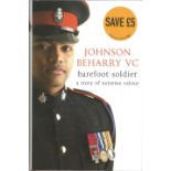 Johnson Beharry VC signed hard back book. Good condition Est.