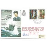 Squadron Leader T M Bulloch, DSO, DFC signed official RAF First Day Cover RAFM HA22 signed by