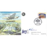 Canberra Planes & Places official signed cover RAF P&P5. Signed by Major General P. R. Phillips.