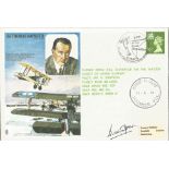 Aviation FDC Cover dedicated to Sir Thomas Sopwith. British Forces postmark 60th Anniversary of