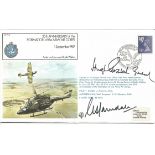 Formation of the Army Air Corps official double signed cover RAF FF39. Signed by The First Colonel