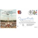 Margaret Thatcher signed 1996, 75th Ann Royal British Legion cover. Scarce only 100 issued. Good
