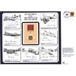 WW2 multisigned DM cover Appointment to the Distinguished Service Order signed by AVM D. C. T