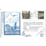 World War Two flown cover (RAFAC17) 40th Anniversary Operation Manna 29th April 5th May 1985