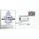 Dambuster 617 Squadron FDC signed by Sir Barnes Wallis and Arthur T Harris. PM The Leonard