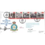 D-Day 1994 official RAF FDC21 cover. The Squadrons of the Royal Air Force signed by Group Captain R.