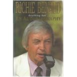 Sport Richie Benaud hardback book titled Anything but an Autobiography signed on the inside title