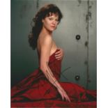 Helen McCrory signed 10x8 colour photo. Good Condition. All signed pieces come with a Certificate of