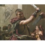 Liam McIntyre Spartacus hand signed 10x8 photo. This beautiful hand signed photo depicts Liam