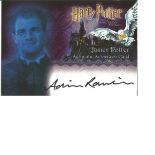 Adrian Rawlins as James Potter signed Harry Potter Collection autographed Artbox trading card.