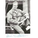 Dennis Waterman Actor Signed Vintage Minder Photo. Good Condition. All signed pieces come with a