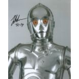 John Fensom Star Wars hand signed 10x8 photo. This beautiful hand-signed photo depicts John Fensom