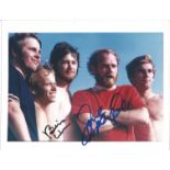 Beach Boys signed 10x8 colour photo. Signed by 2. Good Condition. All signed pieces come with a