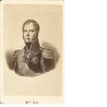 Marshal of the Empire Michel Ney, small unsigned vintage photo, printed E Neurdein Paris on back and