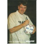 Matt Le Tissier 6x4 signed colour image of former Southampton and England footballer, signing a