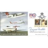 Margaret Thatcher signed 80th anniv of the Royal Air Force FDC. Good Condition. All signed pieces