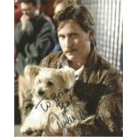 Emilio Estevez signed 10x8 colour photo. Dedicated. Good Condition. All signed pieces come with a