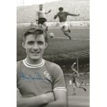 Autographed 12 X 8 Photo, Bobby Tambling, A Superb Montage Of Images Depicting To The Chelsea