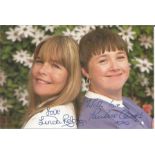 Linda Robson & Pauline Quirke - 6x4 - both Birds Of A Feather actresses have signed next to their