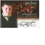 James Waylett as Vincent Crabbe signed Harry Potter Collection autographed Artbox trading card. Each