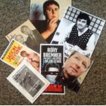 Theatre collection 7 signature piece and flyers signatures include Peter Kay, Rory Bremner, Melvin