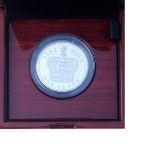 £5 Platinum Proof Piedfort Coin 2015 comm The Longest Reigning Monarch in Royal Mint original