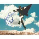 Johnny Duncan Batman 1949 hand signed 10x8 photo. This beautiful hand-signed photo depicts Johnny