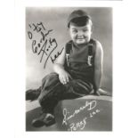 Gordon Porky Lee Little Rascals hand signed 10x8 photo. This beautiful hand-signed photo depicts