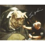 Ian McNeice Hitchhiker's Guide to the Galaxy hand signed 10x8 photo. This beautiful hand signed