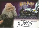 Warwick Davis as Professor Flitwick signed Harry Potter Collection autographed Artbox trading