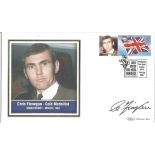 Olympic Gold Medallist FDC signed by Chris Finnegan Middleweight Boxing Mexico 1968 PM Wimbledon