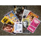 Theatre collection 10 signature piece and flyers signatures include Celia Imrie, Felicity Kendall,