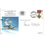 James Callaghan signed 1991 25th Ann VC10 in service of the Prime Minister RAF cover RFSC93. Good